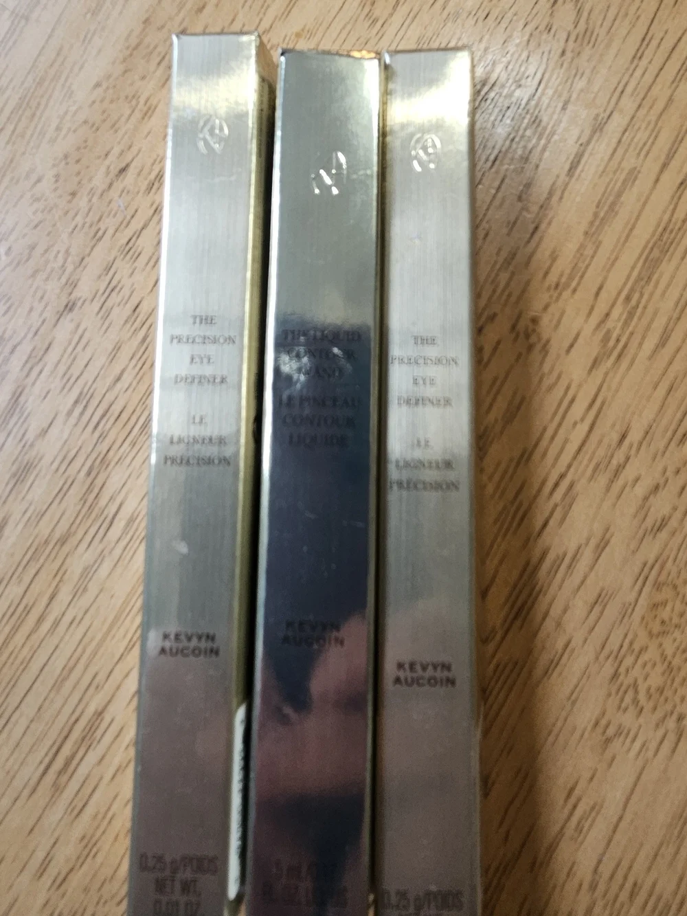 Kevyn Aucoin Liquid Contour And 2 Eye Liners - Cadence And Evergreen